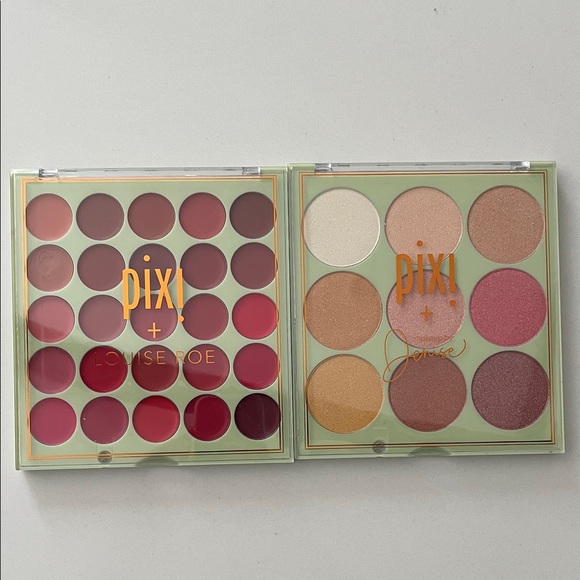 Pixi + Louise Roe Lip and Cheek Palette - Red, Pink, and Gold Tones - Picture 1 of 4